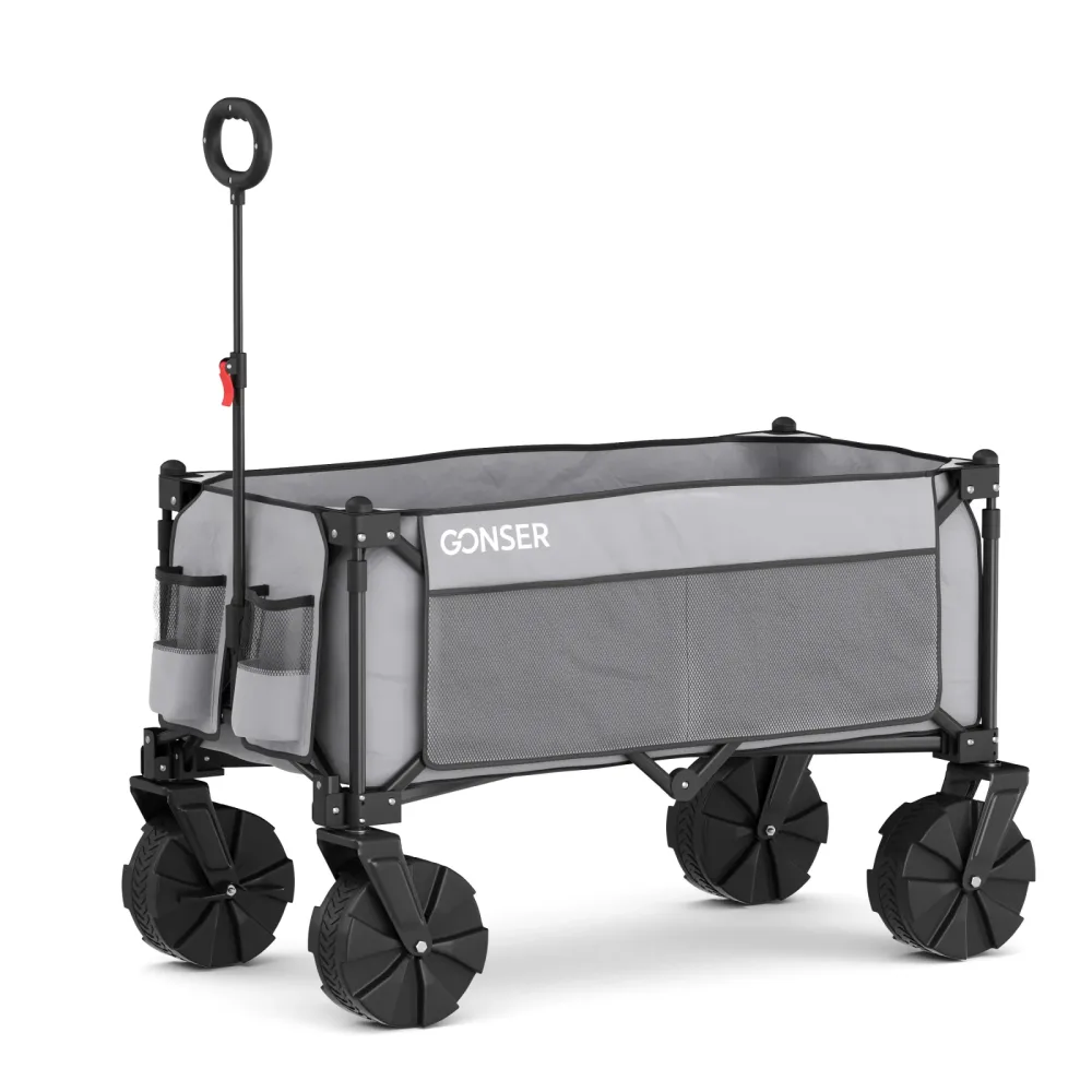 Bollerwagen faltbar TROLLY grau