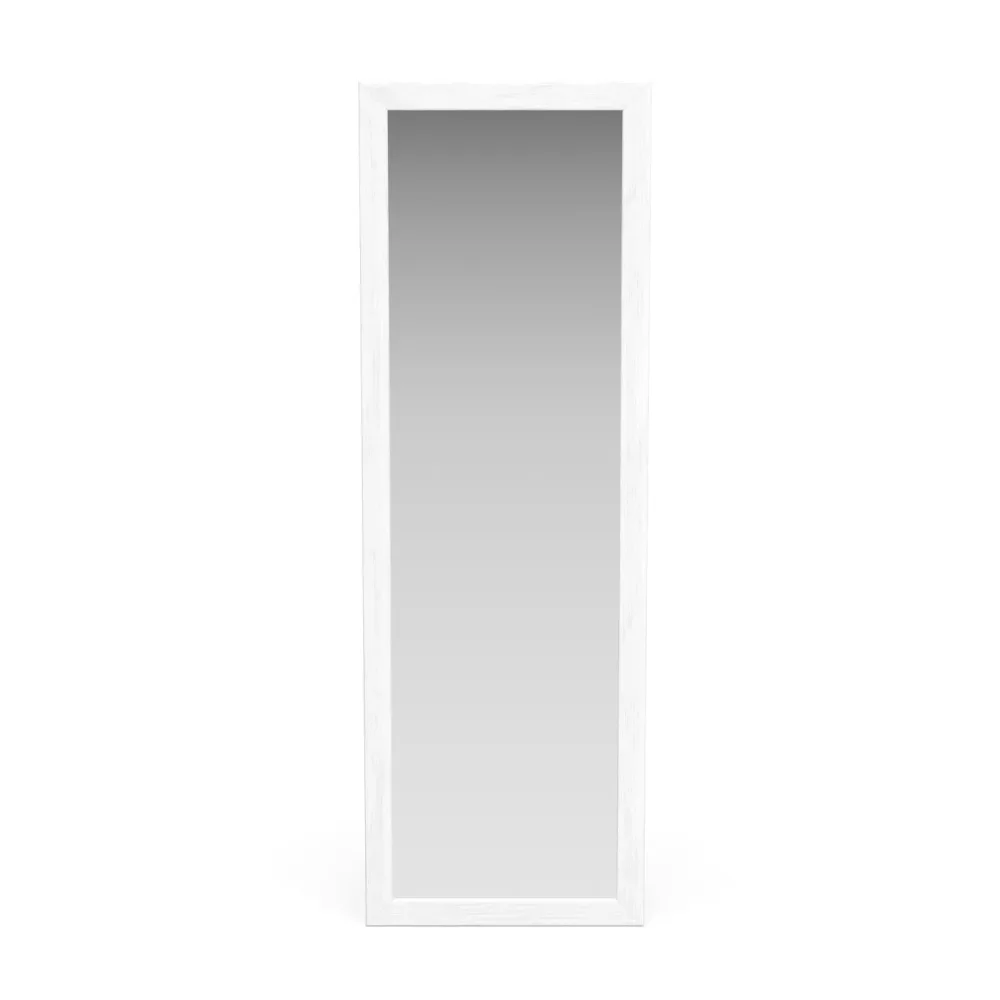 Wandspiegel 40 x 125 cm weiss