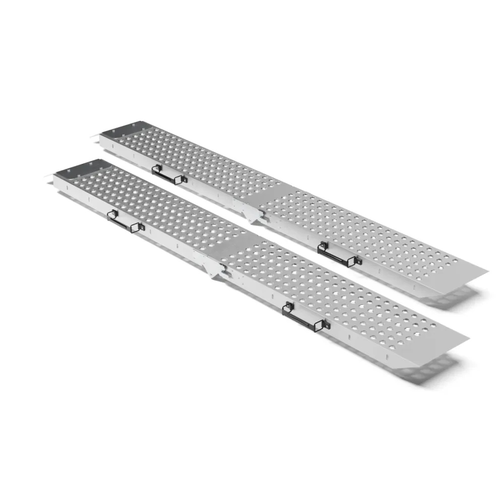 Auffahrrampe faltbar 180 x 22.5 cm 2er Set