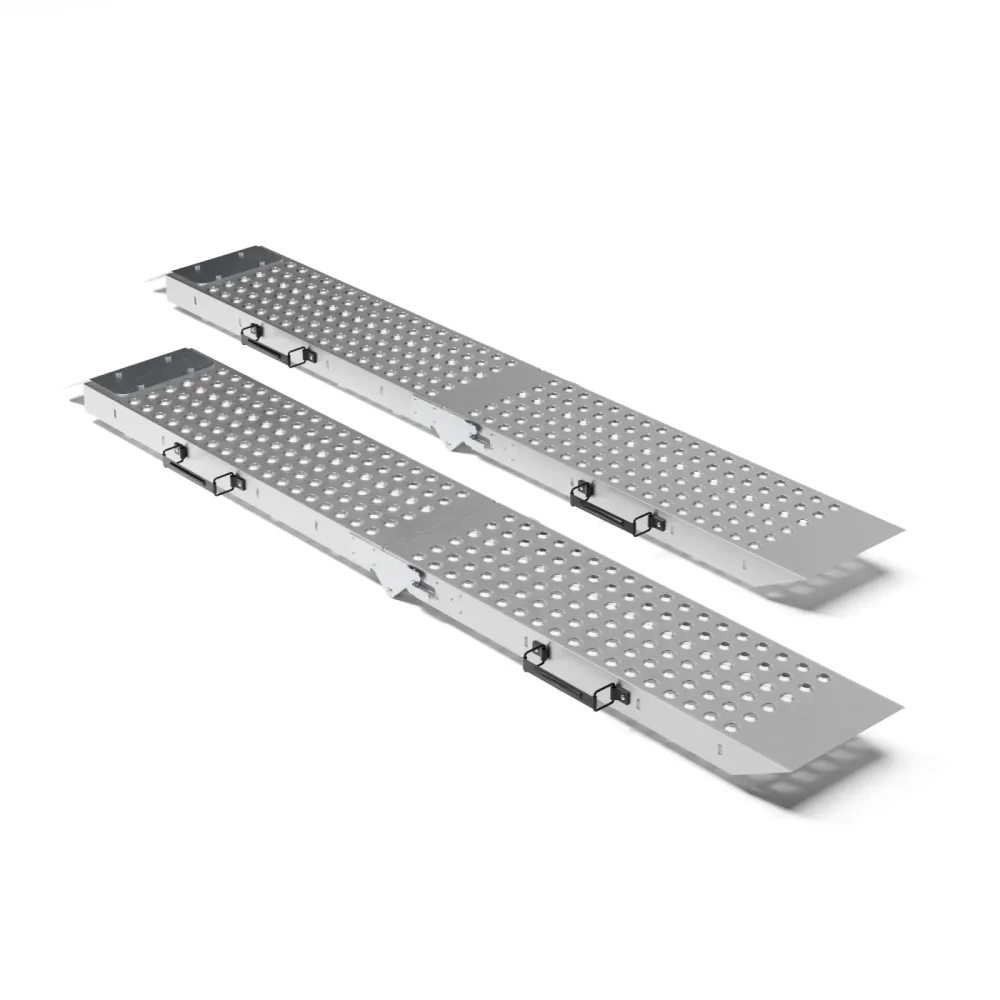 Auffahrrampe faltbar 160 x 22.5 cm 2er Set