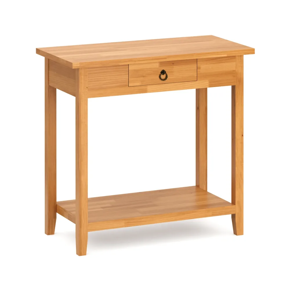 Konsolentisch Holz LUCENT 80 x 76 cm natur