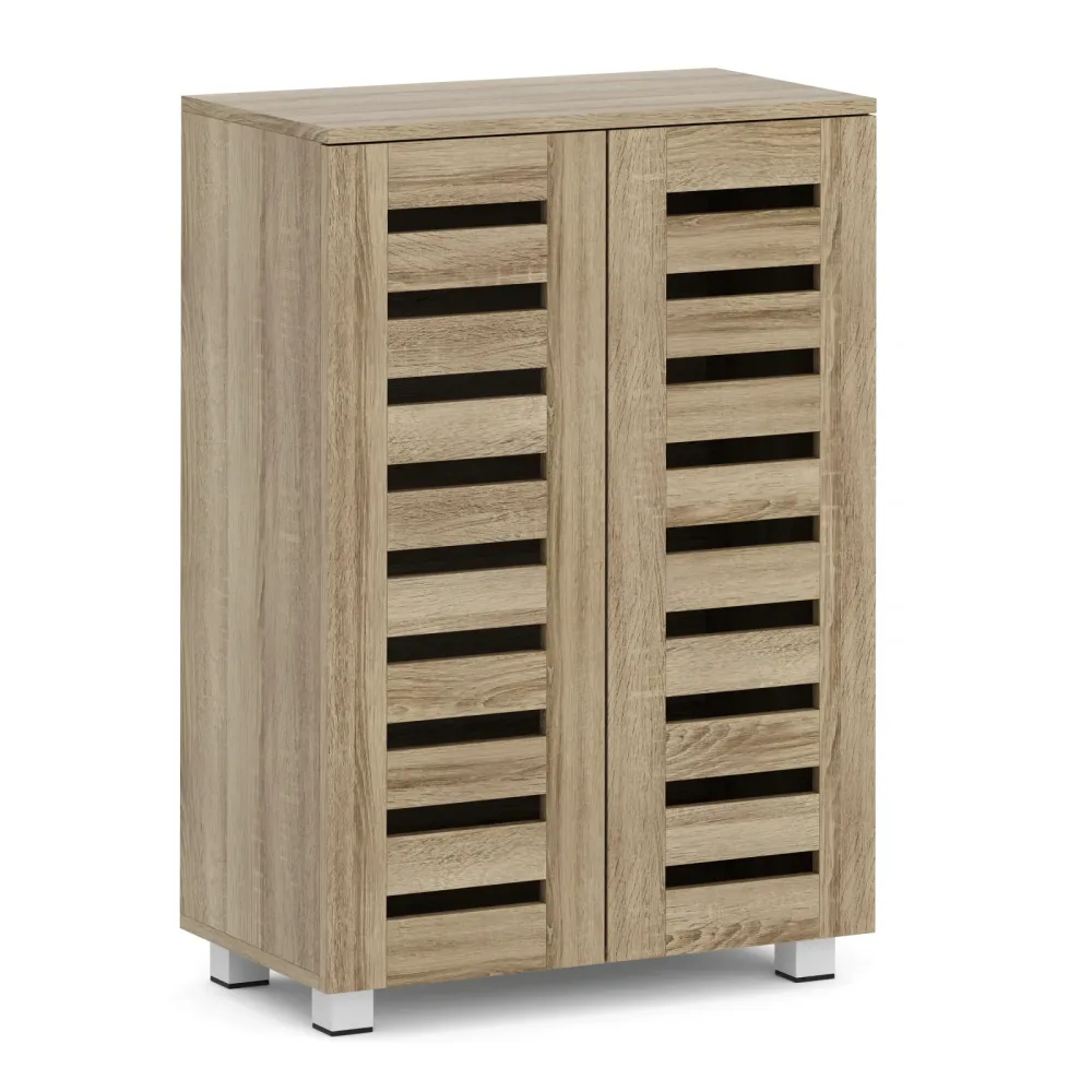 Schuhschrank EDDIE 60 x 33 x 87 cm braun