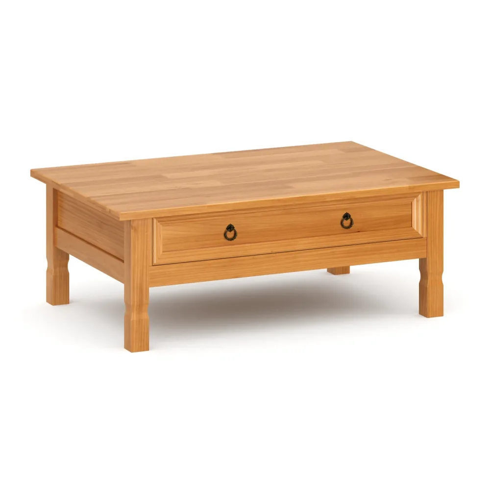 Beistelltisch EMILIANO 100 x 65 x 37 cm natur