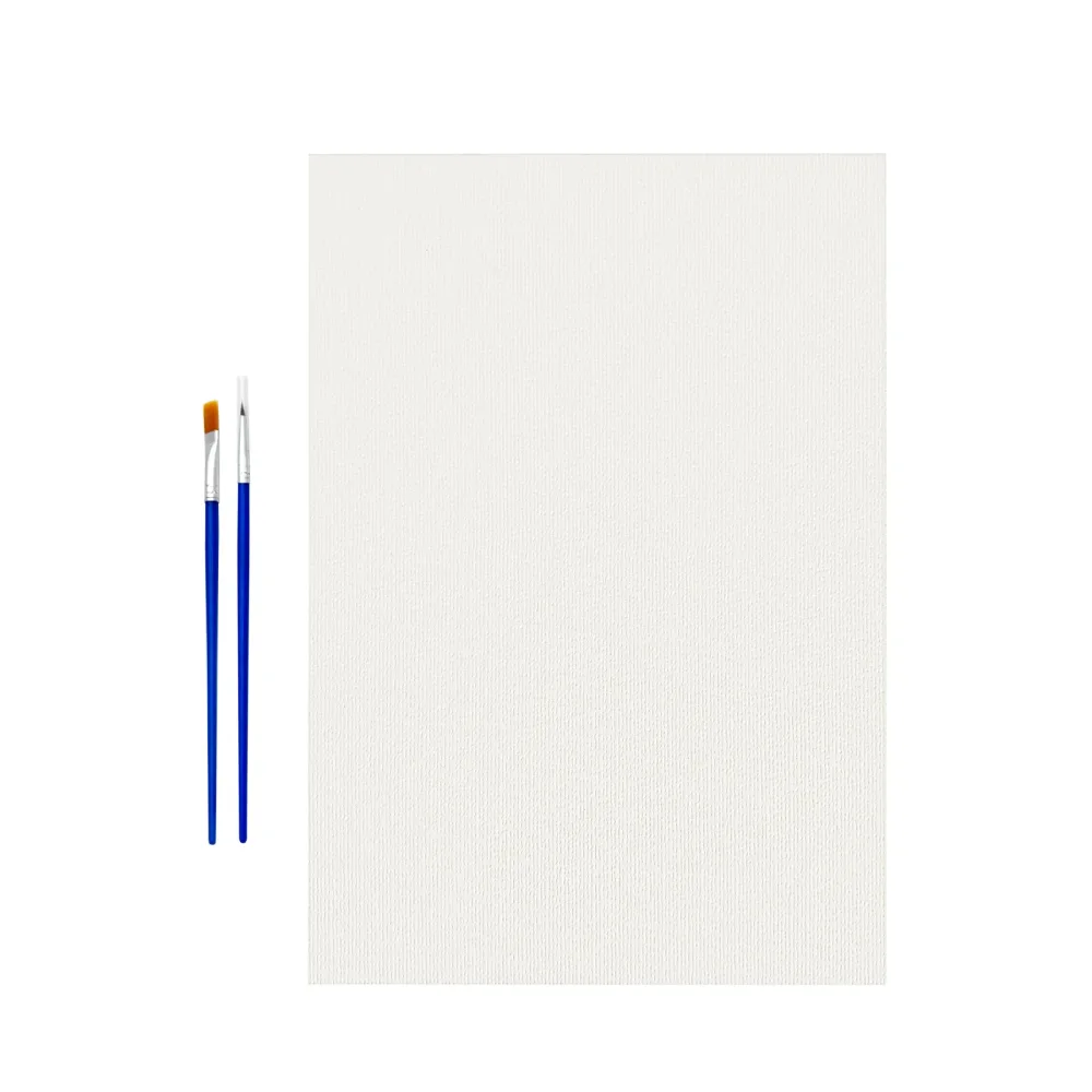 Aquarellpapier A4 40 Blatt mit 2 Pinsel