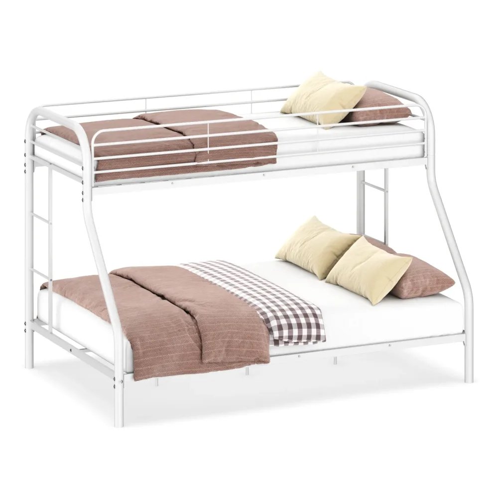 Etagenbett MIRIAM mit 3 Liegeflächen weiss
