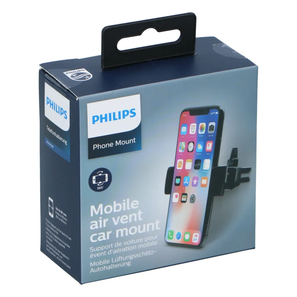 Handyhalterung Auto PHILIPS schwarz