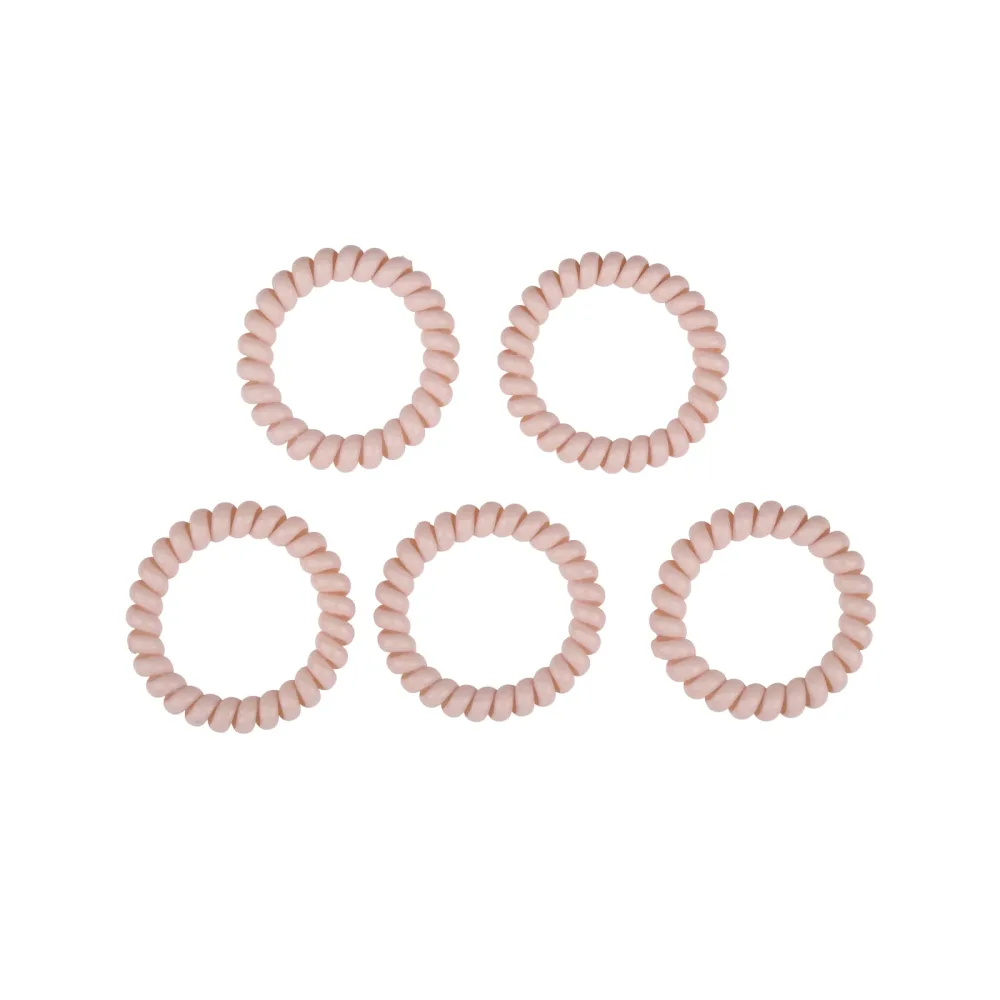 Haargummi Set Spiral 5-teilig