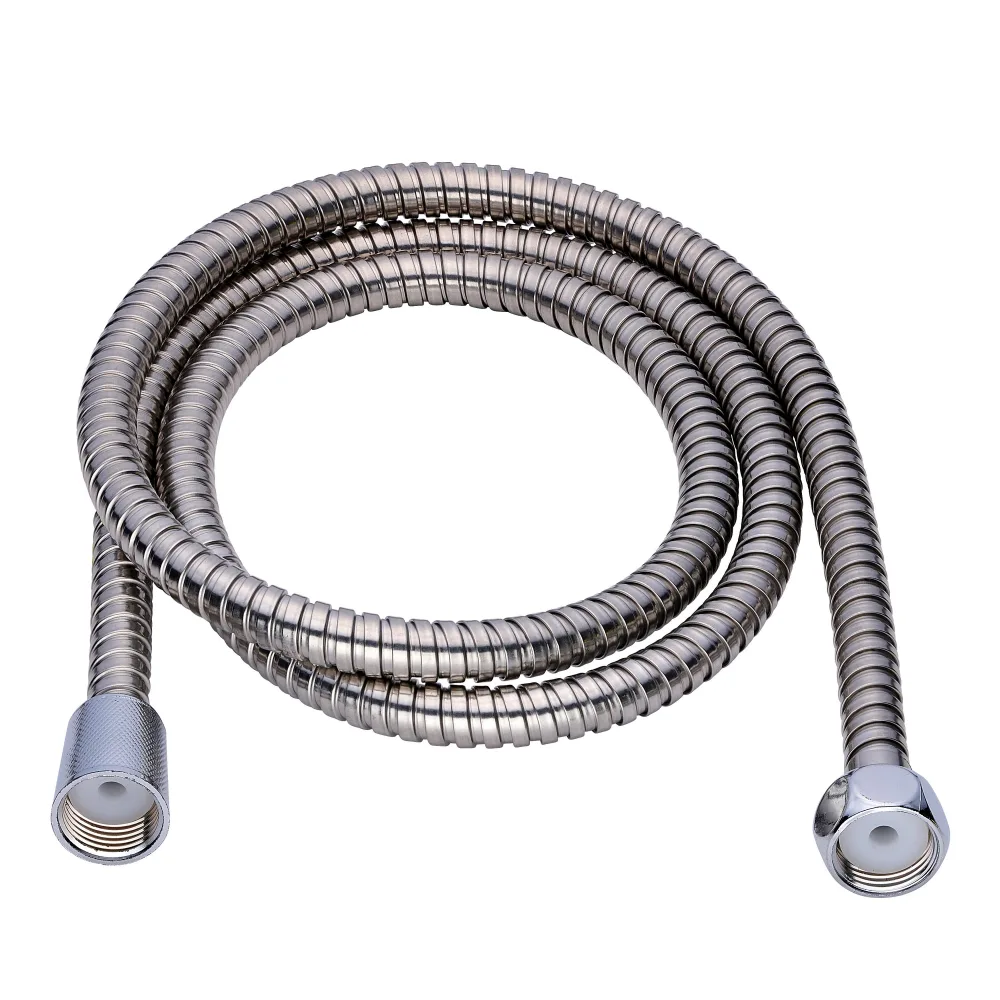 Duschschlauch Edelstahl 150 cm silber