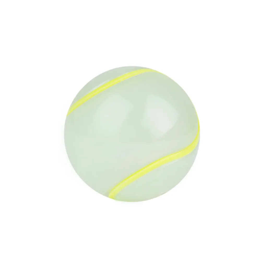 Hundespielzeug Ball leuchtend 6 cm grün/gelb