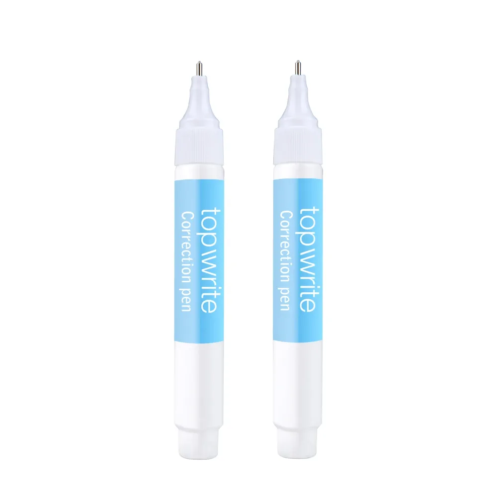 Korrekturstift 13 cm 2er Set weiss