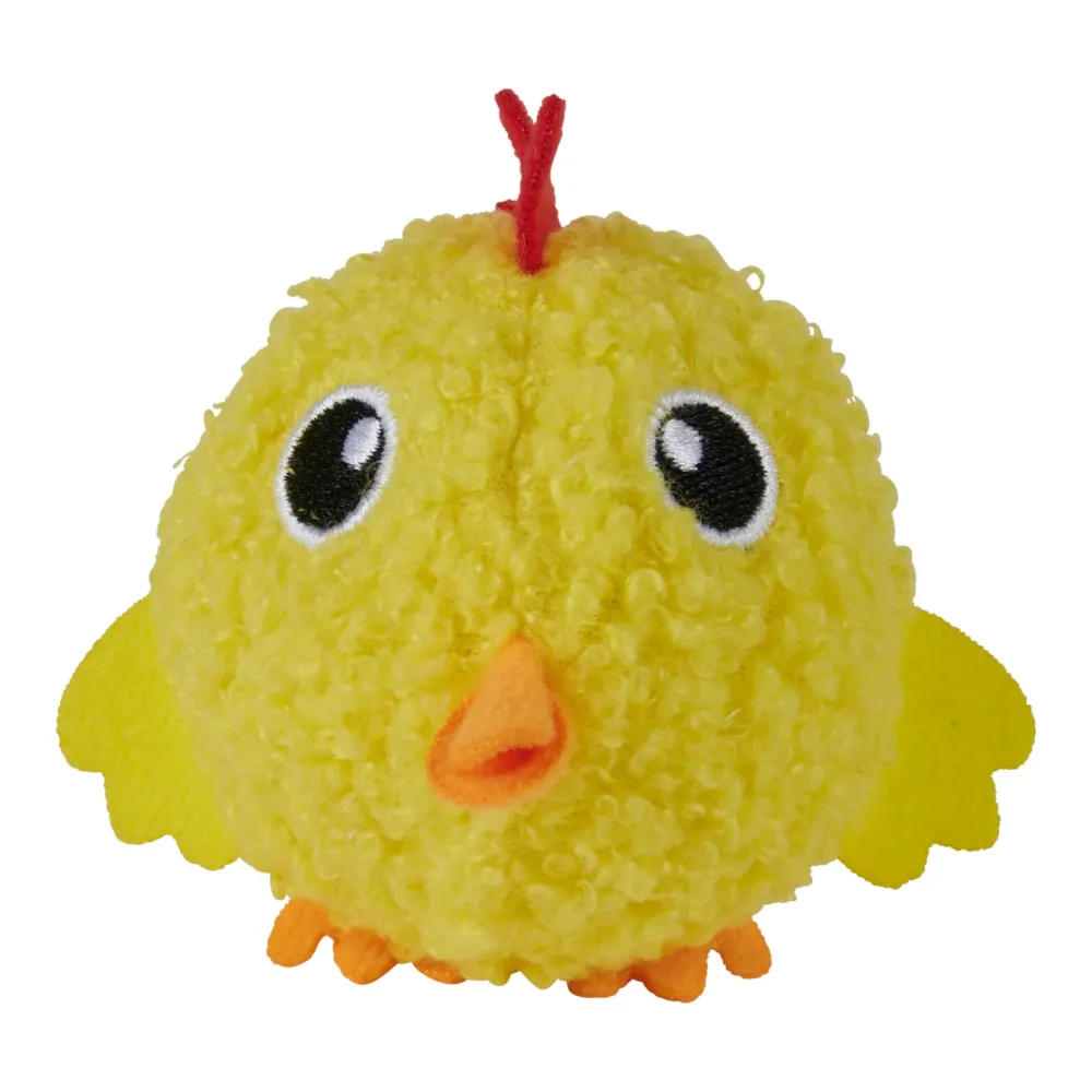 Katzenspielzeug Stofftier Huhn 6 x 6 x 5 cm