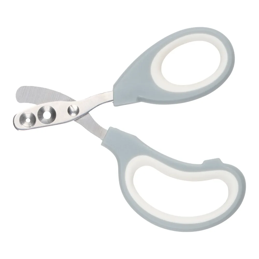 Nagelschere für Haustiere Edelstahl 11.5 cm grau