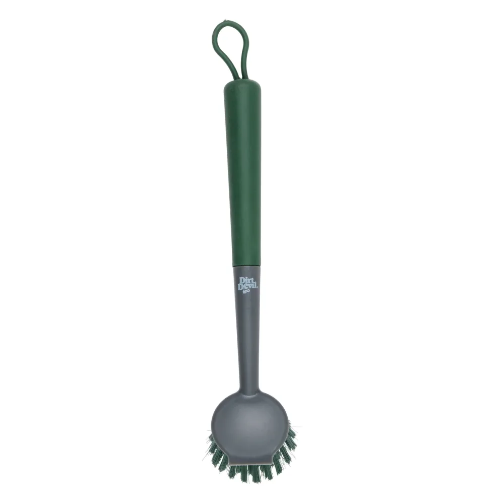 Spülbürste soft 30 cm grün/grau