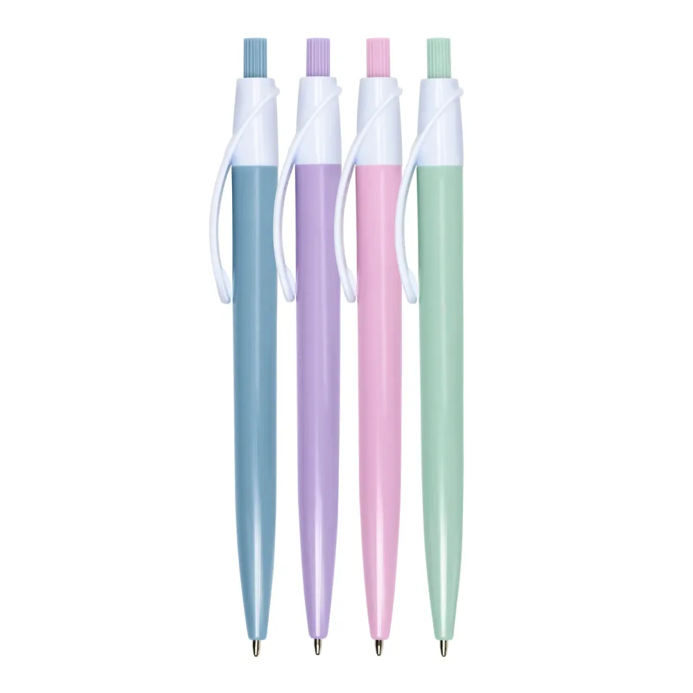 Kugelschreiber Pastell 20 cm 4er Set
