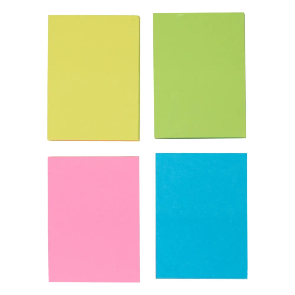 Haftnotizen Set 5 x 4 cm 4-teilig