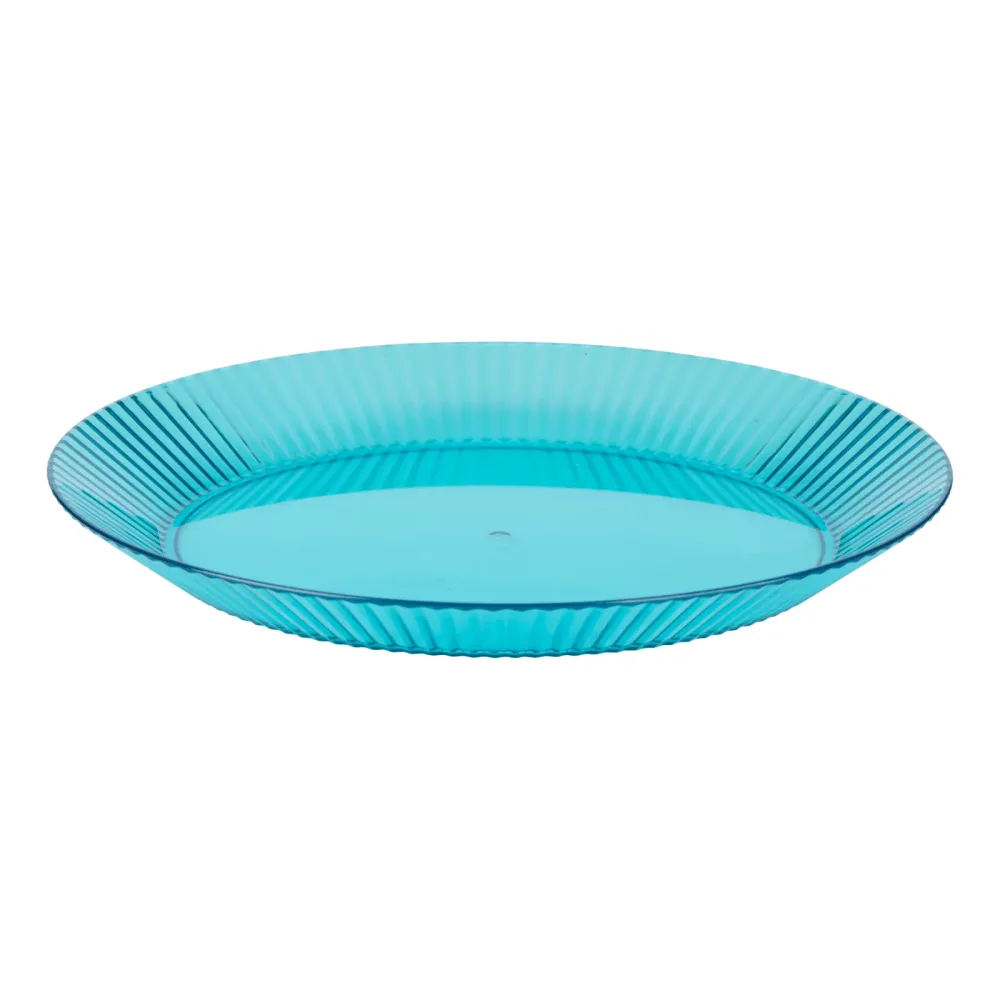 Teller Kunststoff 23 cm blau