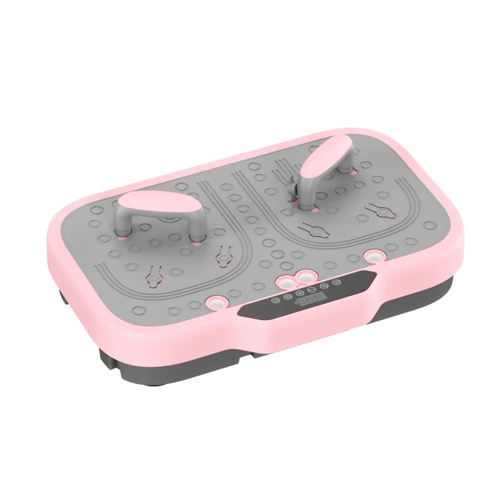 Vibrationsplatte SALTUS rosa/grau