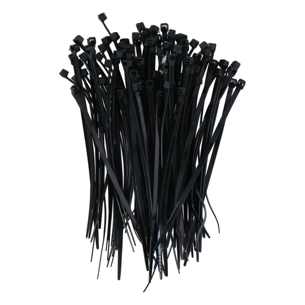 Kabelbinder Set 10 cm 100 Stk. schwarz