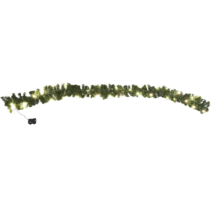 LED Weihnachtsgirlande 270 cm warmweiss