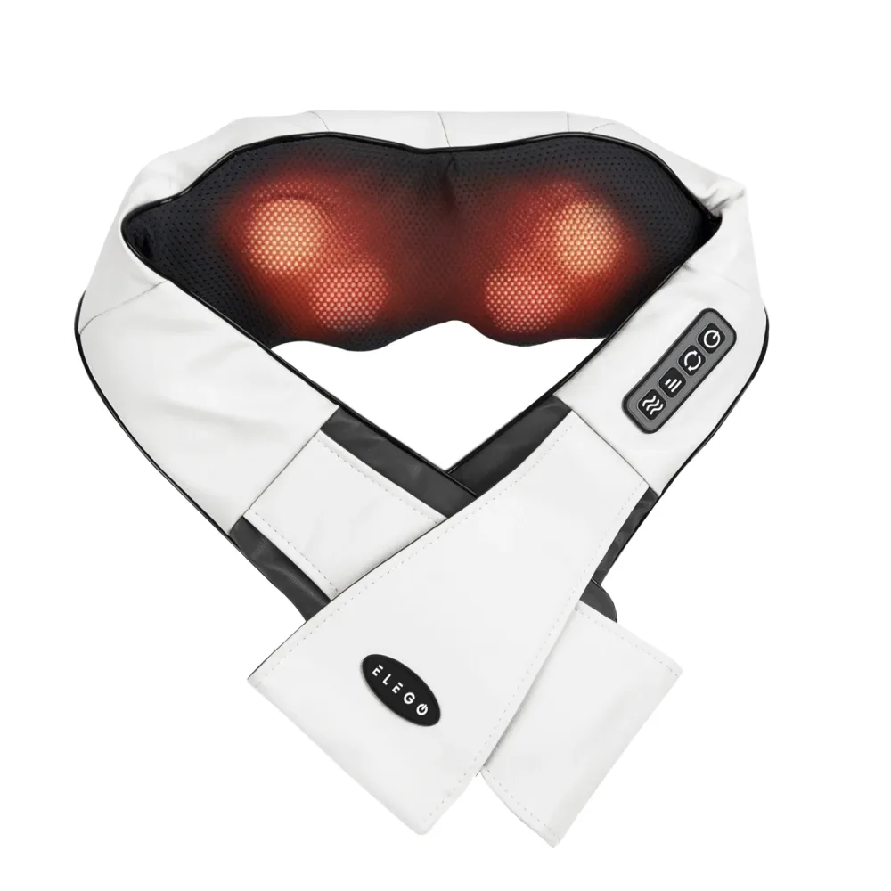 Shiatsu Massagegerät weiss/schwarz