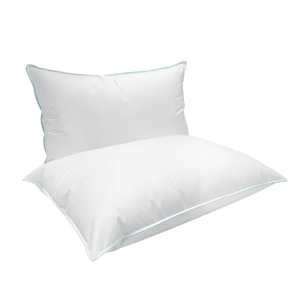 Kopfkissen SWAN 65 x 100 cm 2er Set weiss