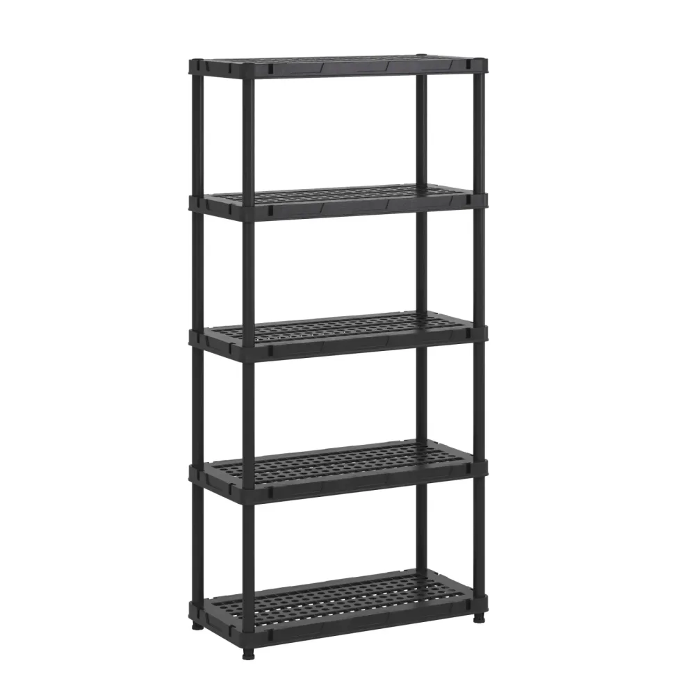 Schwerlastregal  90 x 43 x 185 cm schwarz