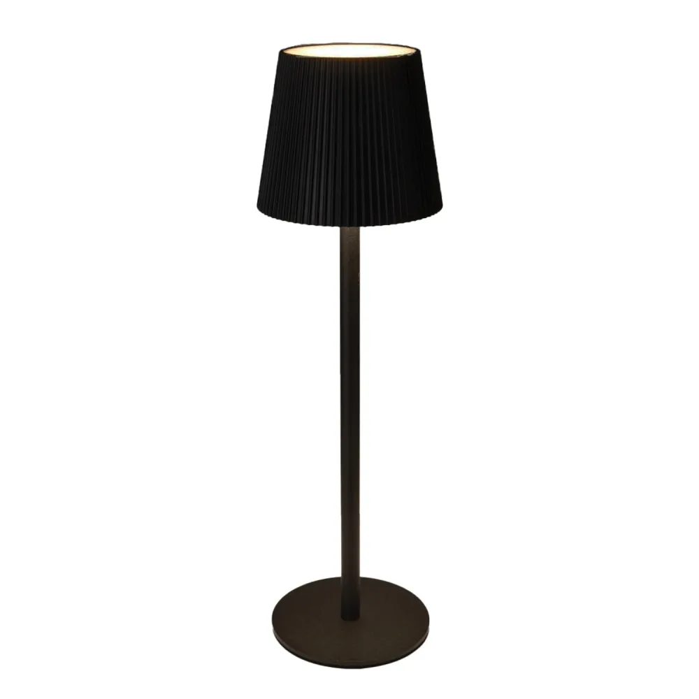 LED Tischlampe 10 x 36 cm schwarz