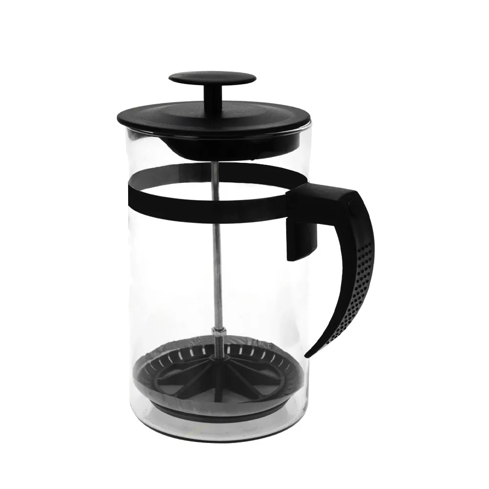 French Press Kaffeekocher Glas 1L