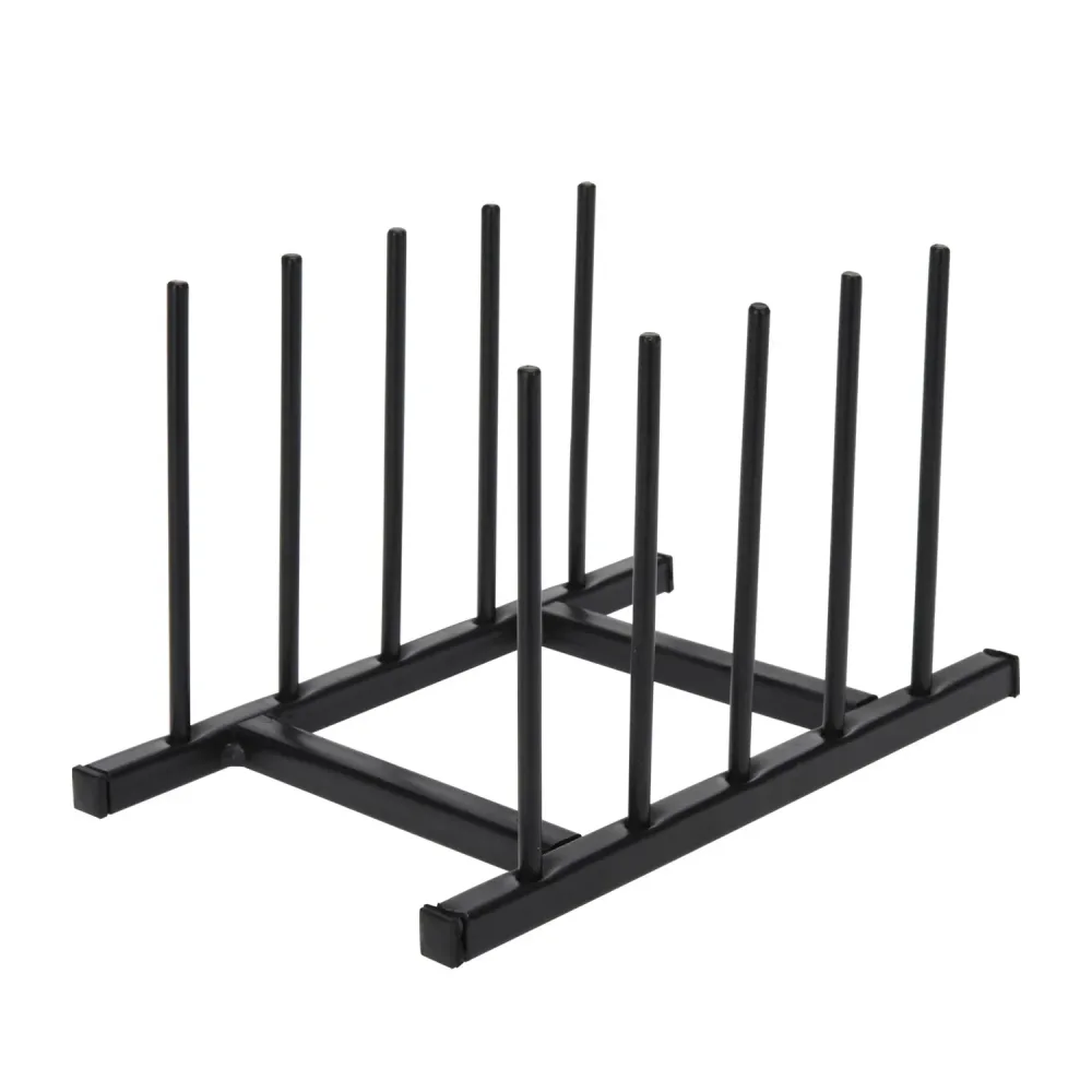 Abtropfgestell Metall 20 x 12 x 12 cm schwarz