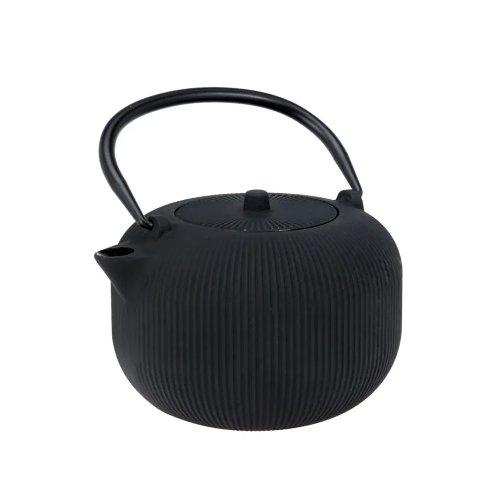 Teekanne Gusseisen 1L schwarz