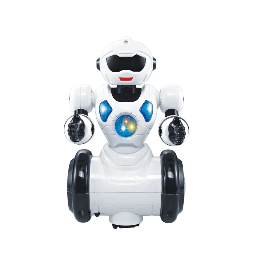 Roboter 22 x 12 x 13 cm weiss/schwarz
