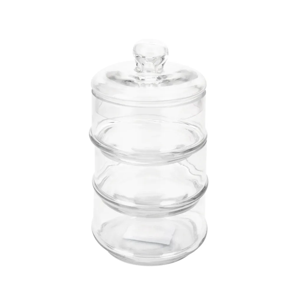 Vorratsbehälter Set Glas 13 x 22 cm 4-teilig