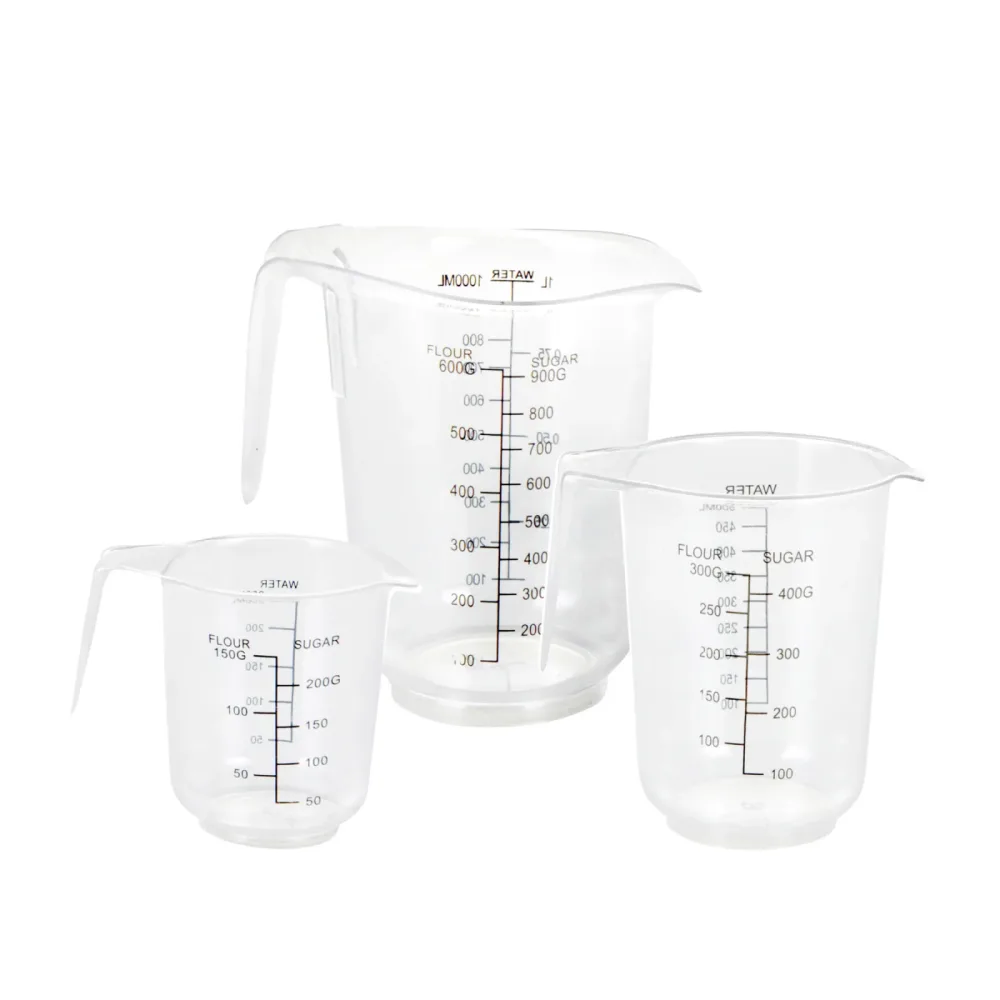 Messbecher Set 3-teilig