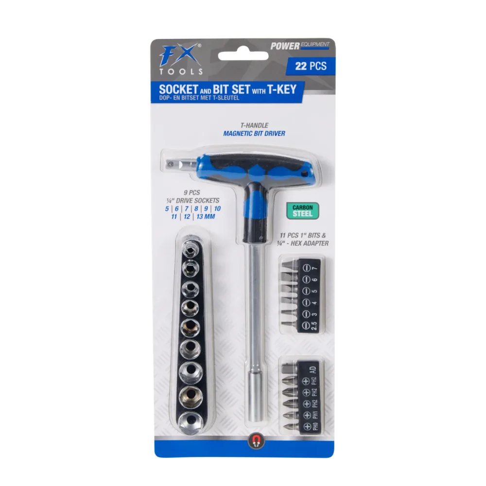 Steckschlüssel Bit Set 22-teilig
