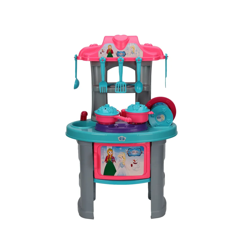 Spielküche für Kinder 45 x 28 x 70 cm bunt