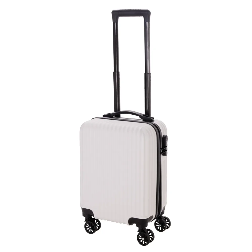Reisekoffer Hartschalenkoffer 45 x 22 x 30 cm weiss