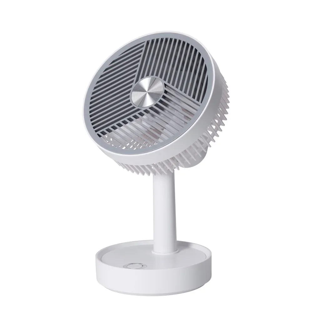 Tischventilator mit USB weiss