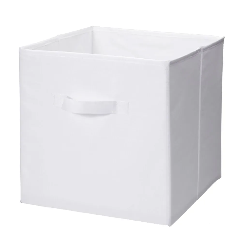 Aufbewahrungsbox 30 x 30 x 29 cm weiss
