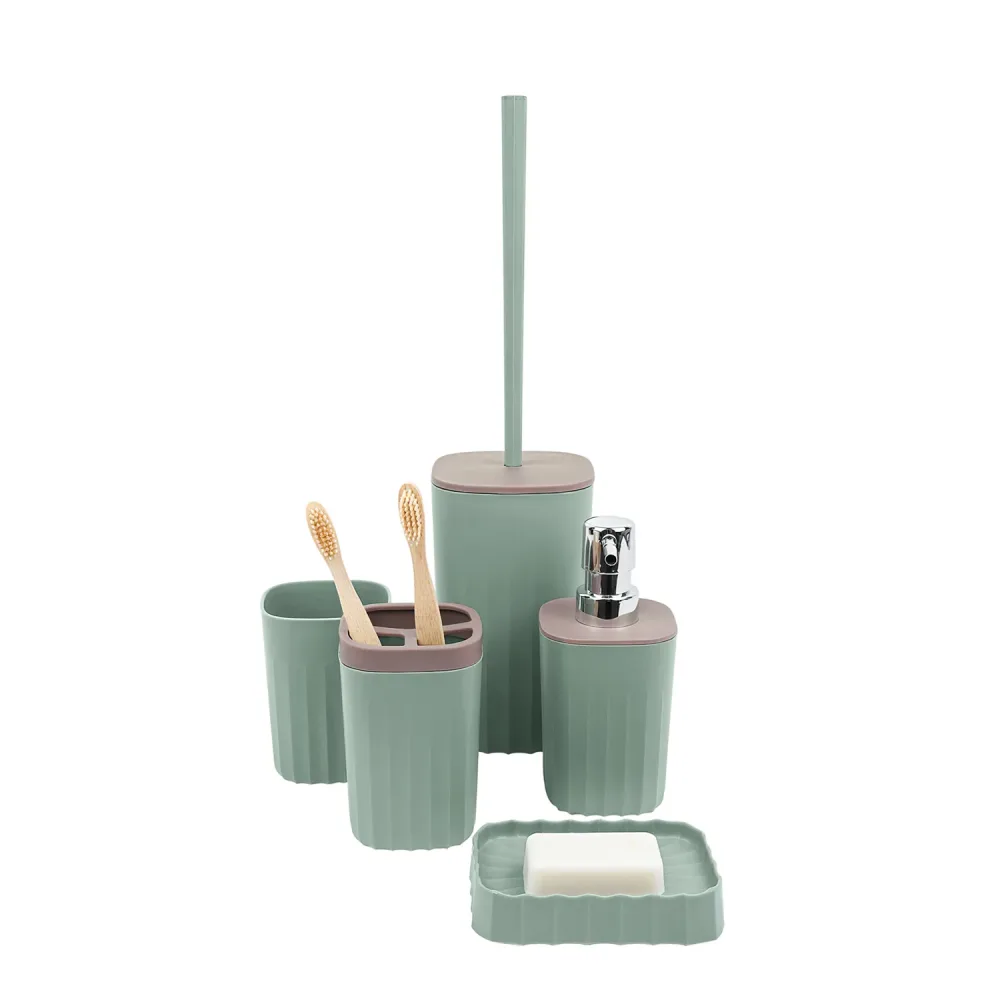 Badezimmer Set 5-teilig mint
