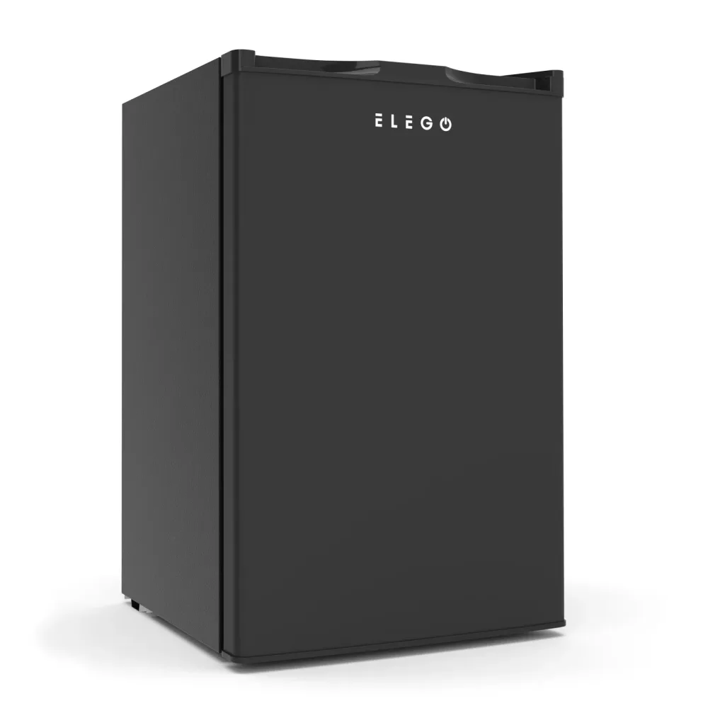 Kühlschrank mit Gefrierfach 127L schwarz