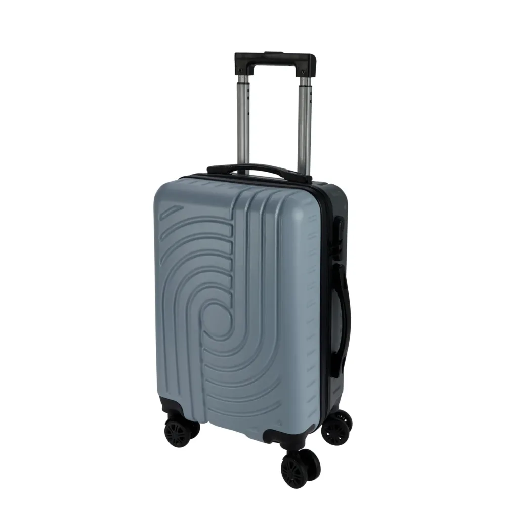 Reisekoffer Hartschalenkoffer 55 x 33 x 21 cm grau