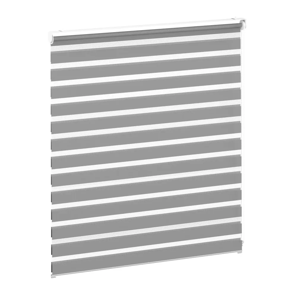 Doppelrollo TOKYO 140 x 160 cm grau