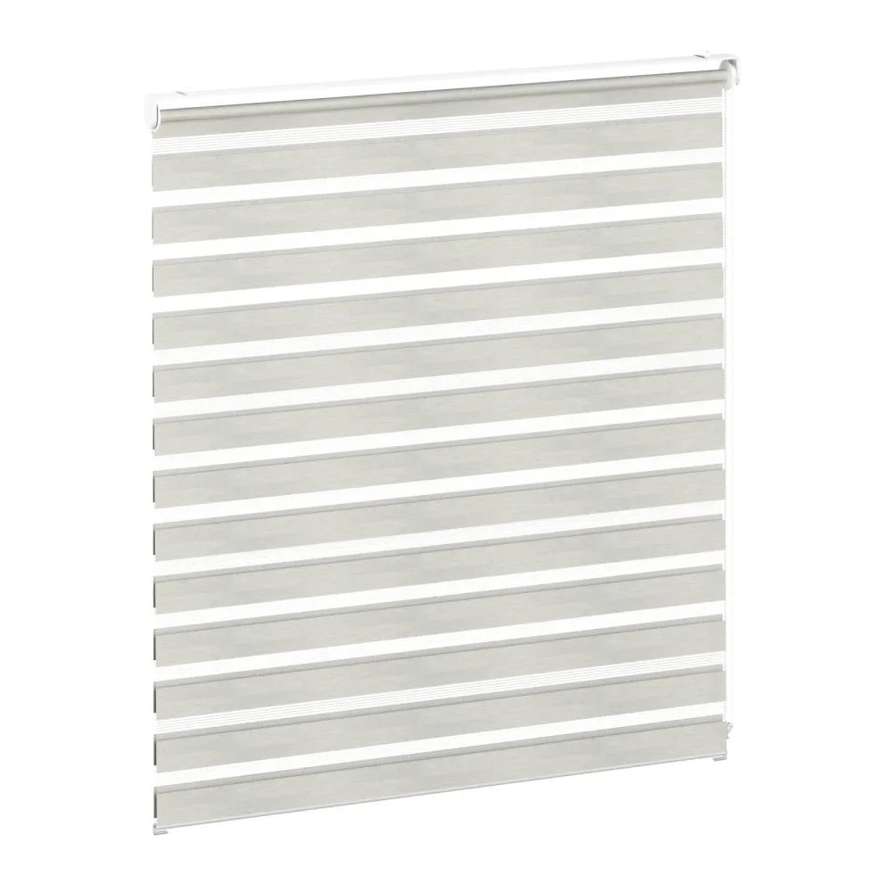 Doppelrollo PUNE 140 x 160 cm weiss