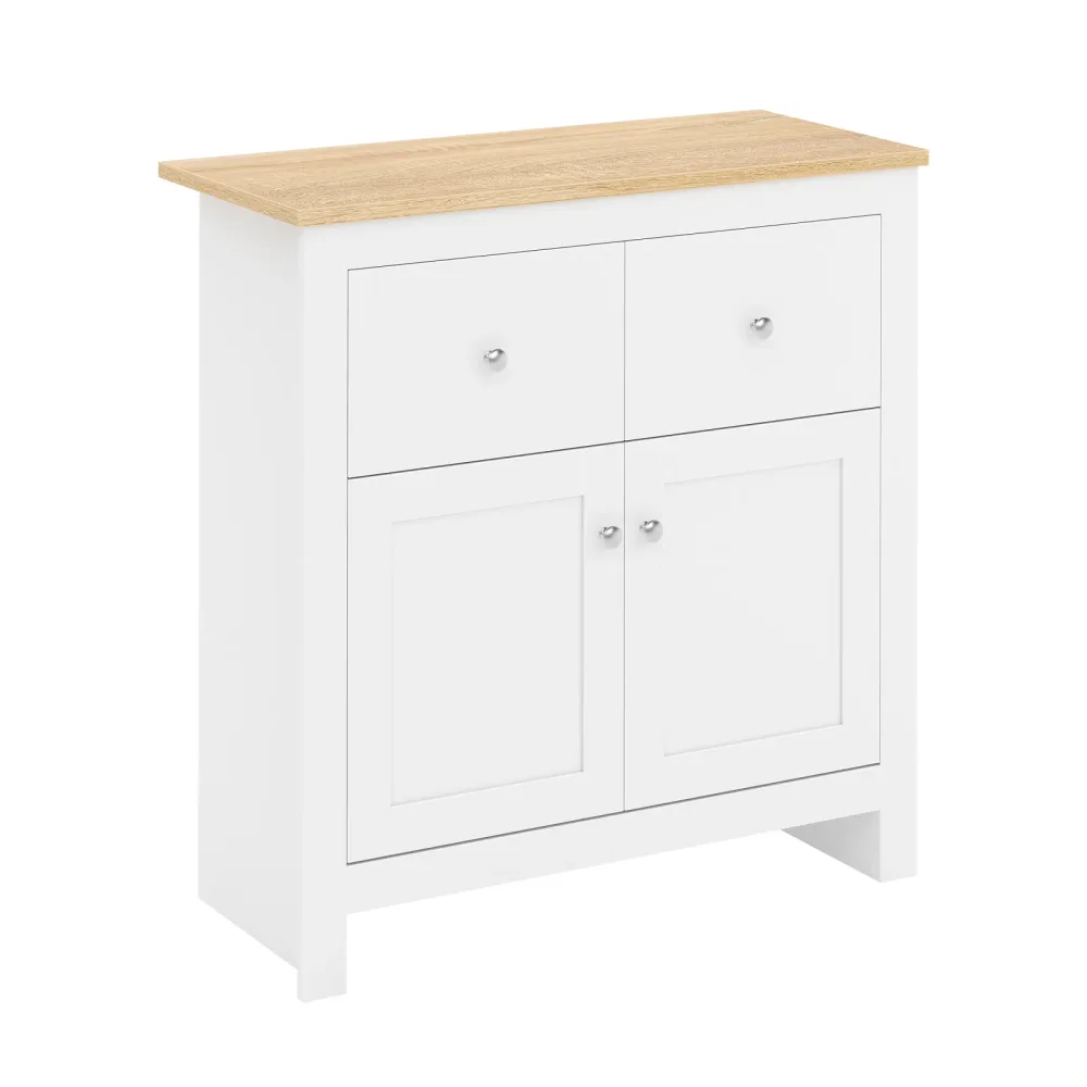Sideboard ARLES 79 x 35 x 80 cm weiss