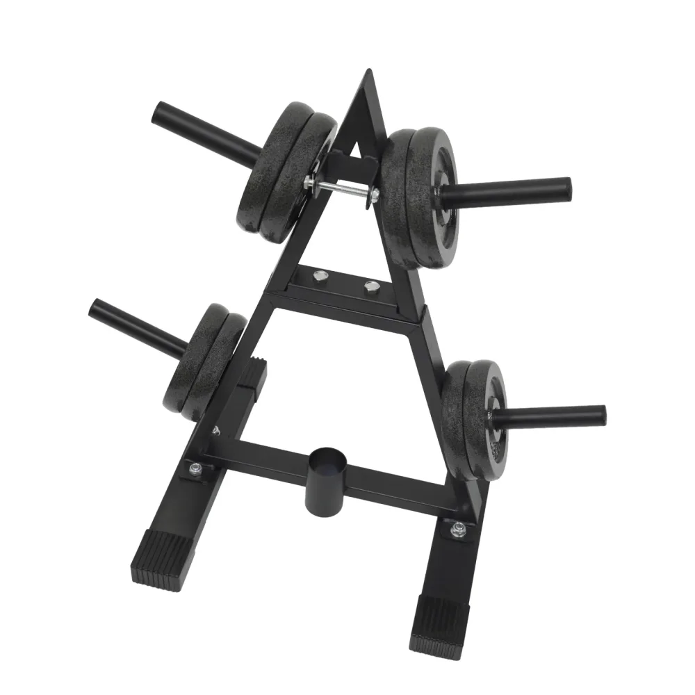 Hantelscheibenständer STATUMEN 4 Aufnahmen 25 mm schwarz
