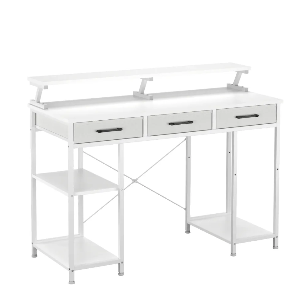 Schreibtisch TAVREN 120 x 50 x 90 cm weiss