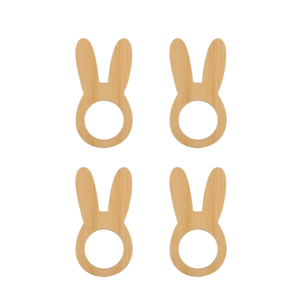 Serviettenring Ostern Bambus 4er Set