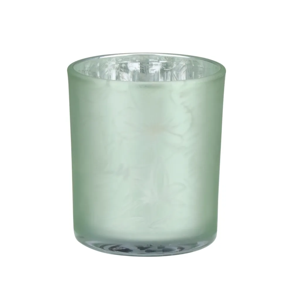 Teelichthalter Ostern Glas 7 x 8 cm