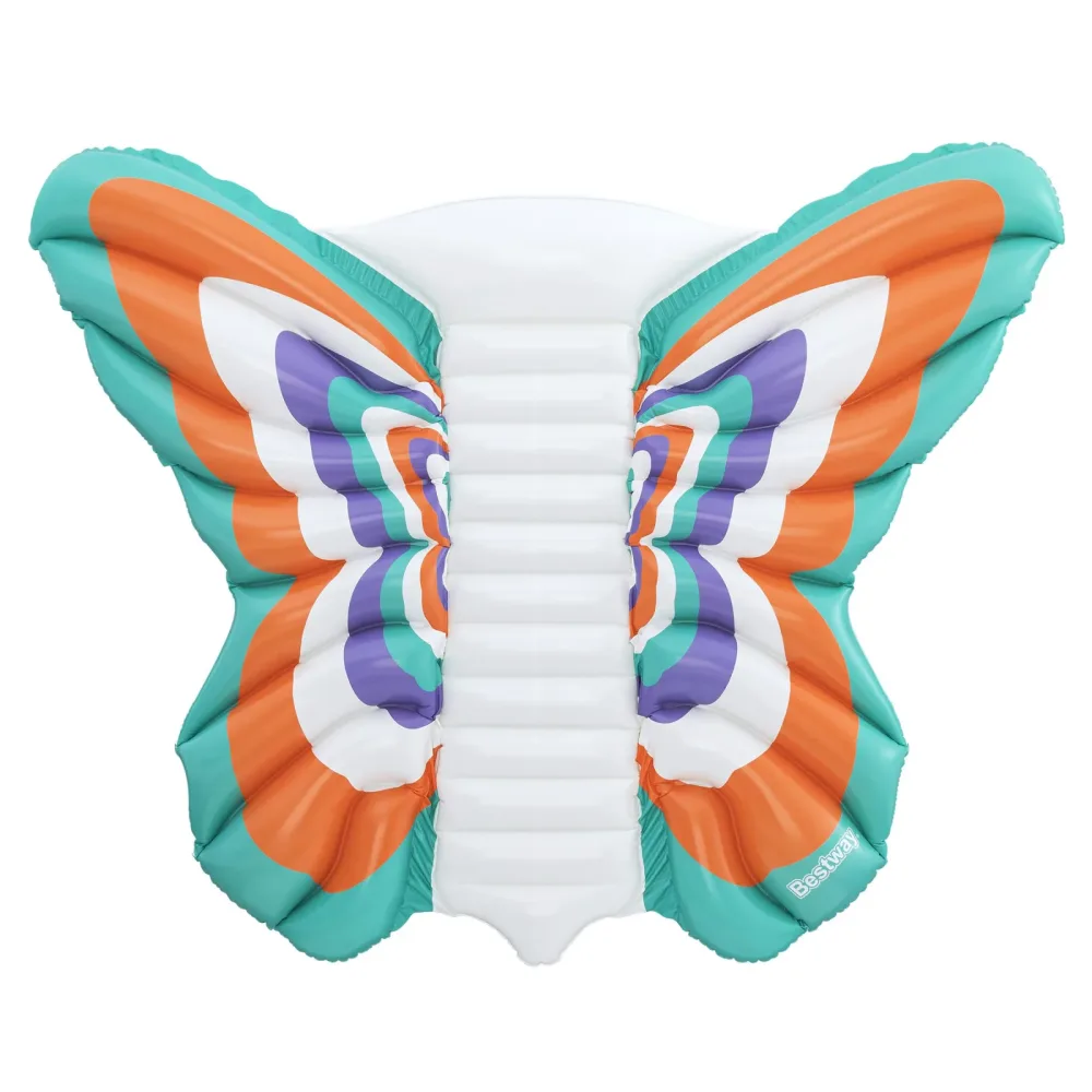 Luftmatratze Boho Butterfly 186 x 146 cm