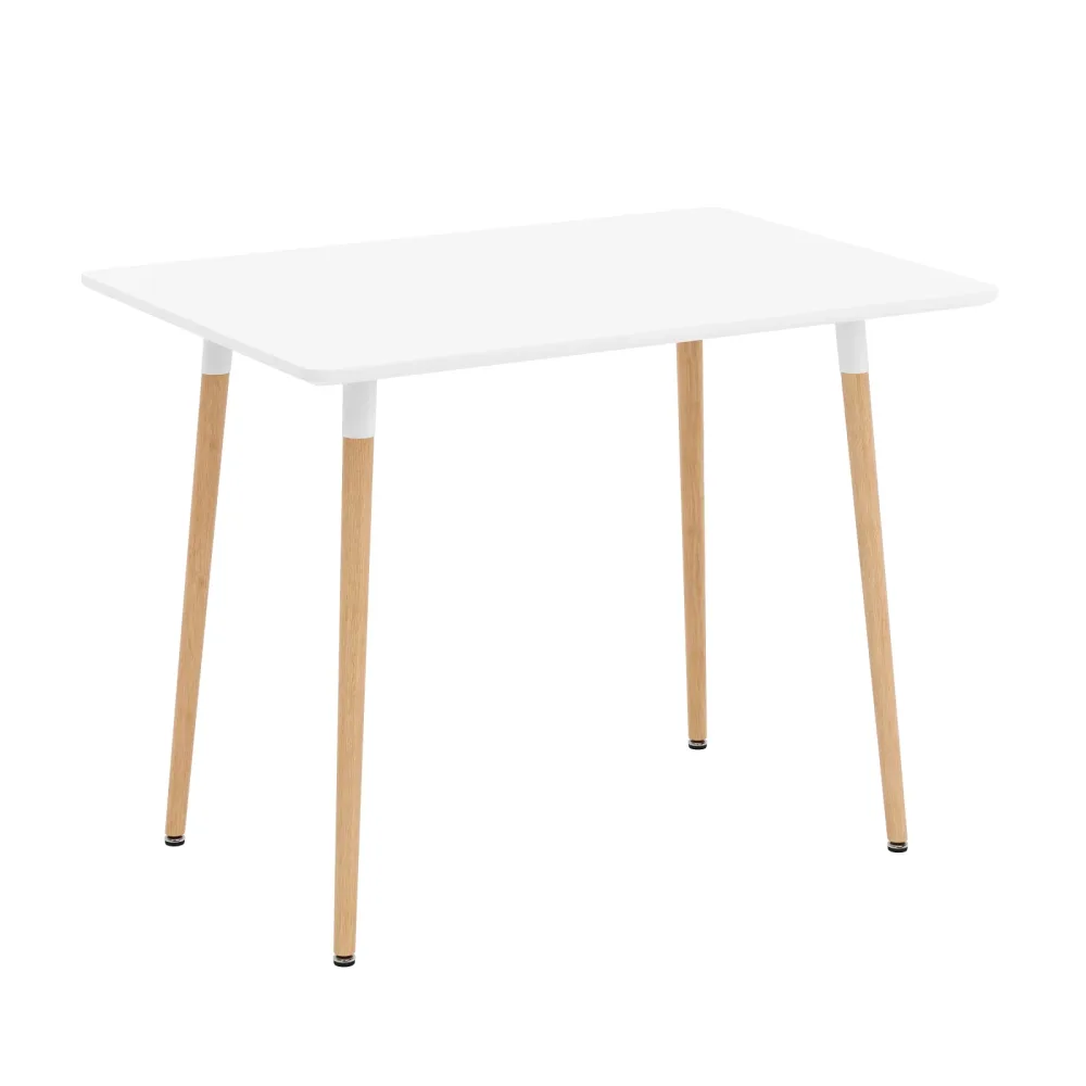 Esstisch GRELIA 100 x 70 cm weiss/natur